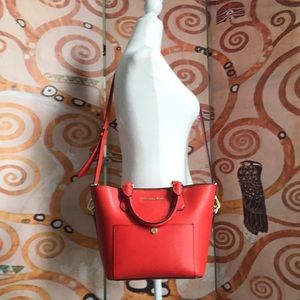 Michael Kors fall bag. 12” wide, 9” tall, 6” deep